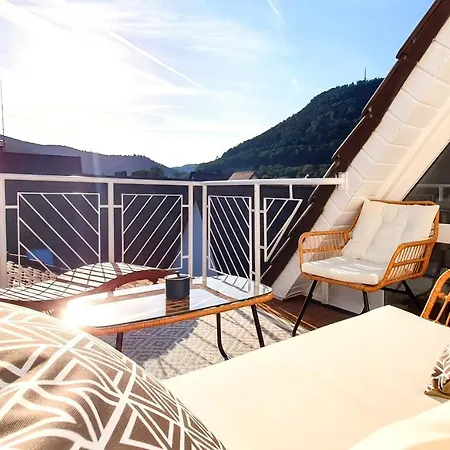 Romantic-apartment - Altbauflair Mit Dachterrasse & Waldblick, Maisonette, 80m2 Annweiler am Trifels