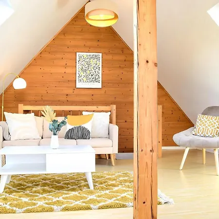 Apartment Romantic-apartment - Altbauflair Mit Dachterrasse&waldblick, Maisonette, 80m2 *