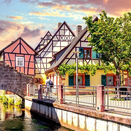 Romantic-apartment - Altbauflair Mit Dachterrasse & Waldblick, Maisonette, 80m2 * Annweiler am Trifels