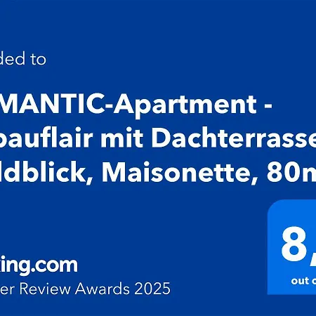 Appartamento Romantic-apartment - Altbauflair Mit Dachterrasse & Waldblick, Maisonette, 80m2 Annweiler am Trifels