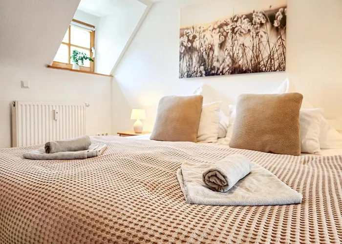 Romantic-apartment - Altbauflair Mit Dachterrasse & Waldblick, Maisonette, 80m2 * Annweiler am Trifels