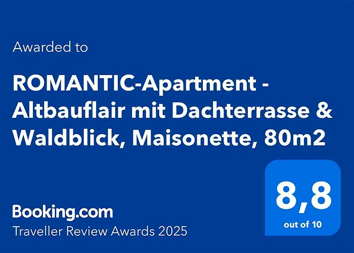 Daire Romantic-apartment - Altbauflair Mit Dachterrasse & Waldblick, Maisonette, 80m2 Annweiler am Trifels